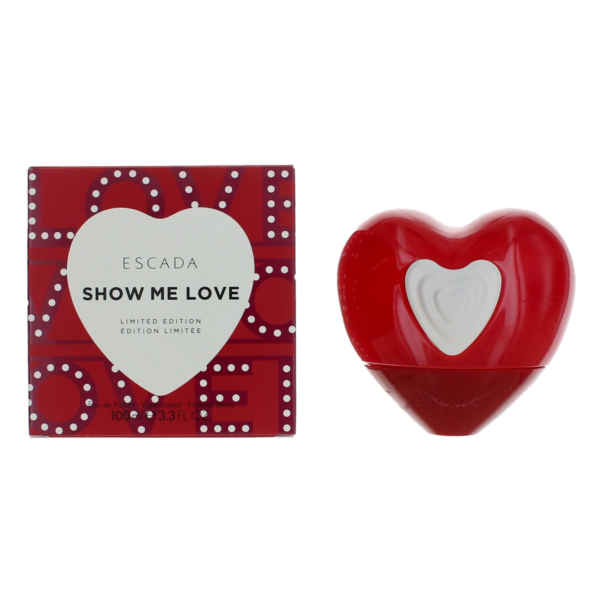 Photo of Show Me Love Limited Edition by Escada, 3.3 oz EDP Spray for Women
